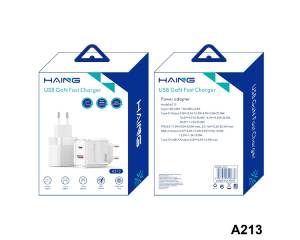 haing hi-a213 2 ports USB Fast Charger 30W